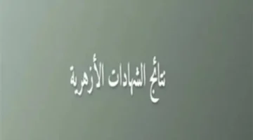 تأهب للنتائج.. موعد اعتماد الشهادة الإعدادية الأزهرية للفصل الدراسي الأول لعام 2026